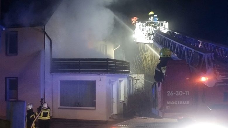 Erneuter Brand eines Einfamilienhauses in Alfeld