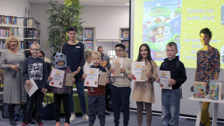 Abschluss des 12. Antolin-Sommerleseclubs