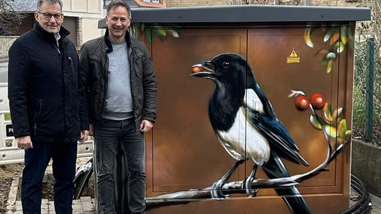 Avacon zeigt neu gestaltete Trafostation in Algermissen