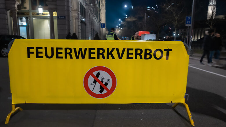 Hinweise zur Benutzung von Feuerwerk