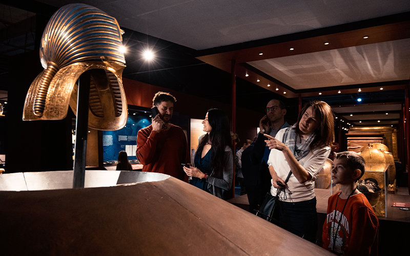 Eine Zeitreise durch das Leben des legendären Pharaos - ab 6. Mai in Hannover! 