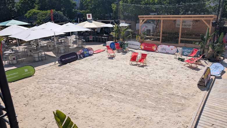 Wer zuerst kommt, schippt zuerst: Stadtstrand-Sand wird verschenkt