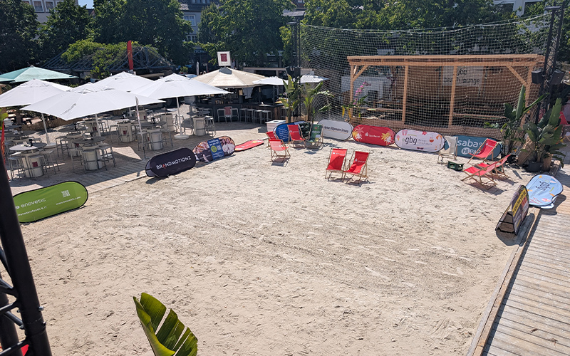 100 Tonnen Sand können auf dem Citybeach kostenfrei abgeholt werden.