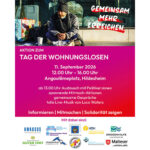 Tag der Wohnungslosen: „Gemeinsam mehr erreichen!“