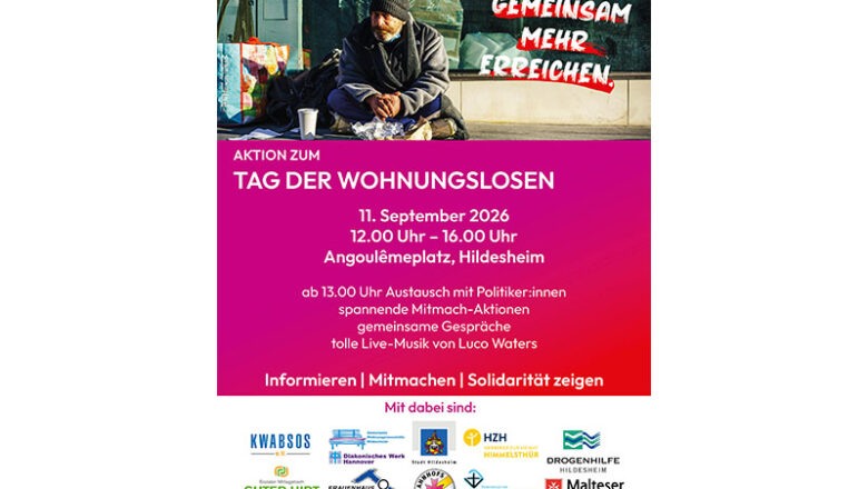Tag der Wohnungslosen: „Gemeinsam mehr erreichen!“