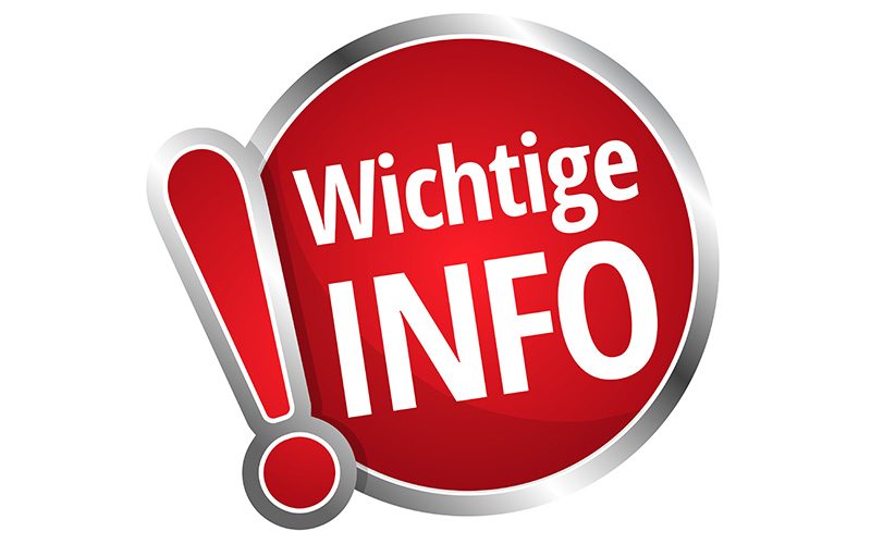 Aufgrund von Umbaumaßnahmen ist das service_center des tfn ab sofort bis zum 3. Juli im Foyer am Hauptportal zu finden.