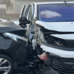 Verkehrsunfall mit vier beteiligten Fahrzeugen und hohen Sachschaden