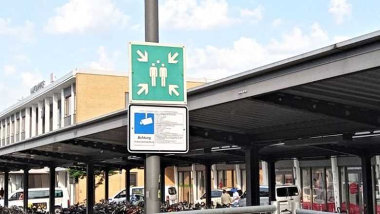 Videoüberwachung am Bahnhofsplatz in Betrieb