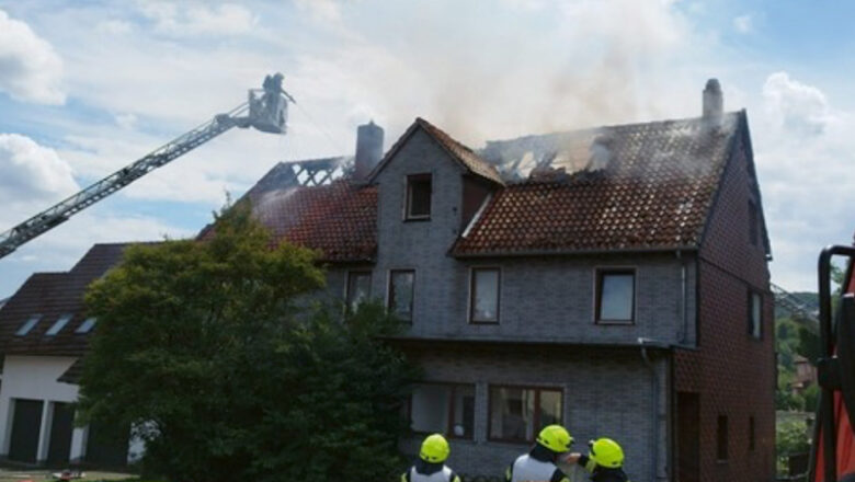 Wohnhausbrand in Alfeld – Ursache unbekannt
