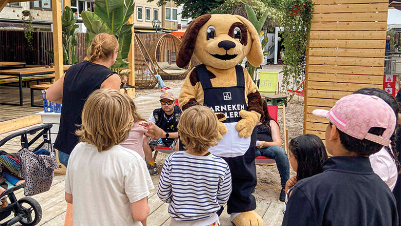 Wurfgeschick, Treffsicherheit und Kreativität auf dem Citybeach