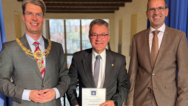 Alfons Bruns zum Himmelsthürer Ehrenortsbürgermeister ernannt