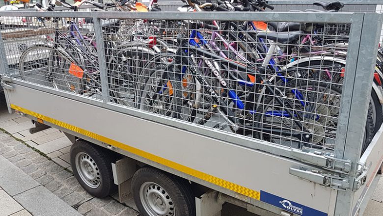 Reinigung des ZOB-Vorplatzes: Bitte Fahrräder und Roller entfernen!