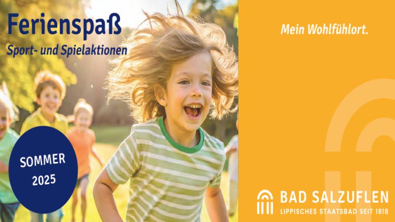 Sportlich unterwegs in den Sommerferien – „Ferienspaß“-Heft für die Kurstadt erneut aufgelegt