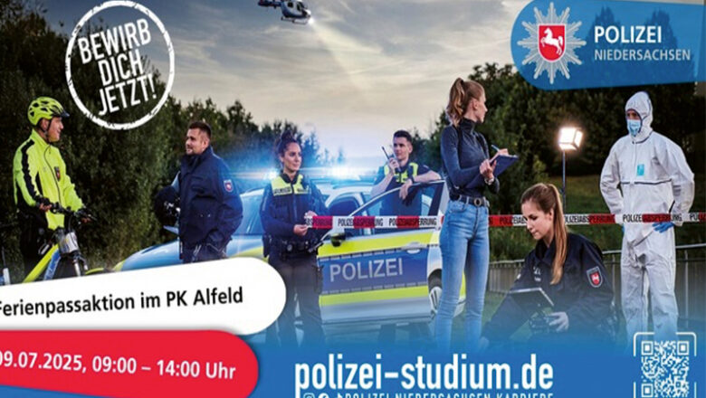 Ferienpass-Aktion im Polizeikommissariat Alfeld