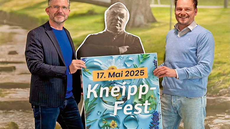 Bad Salzuflen feiert als prädikatisiertes „Kneipp-Heilbad“ den „Sebastian-Kneipp-Tag“ am 17. Mai