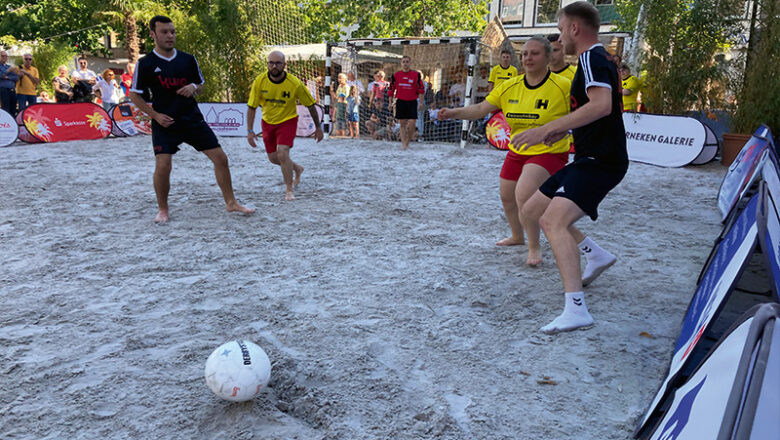 Feinster Samba-Fußball auf dem Citybeach