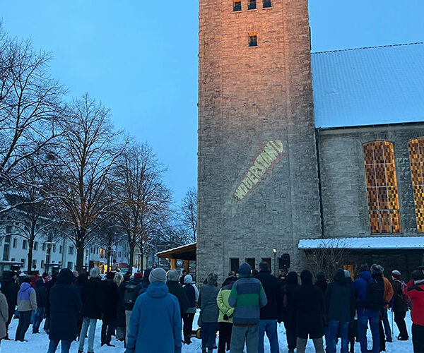 Stadt gedachte der Opfer des Holocaust