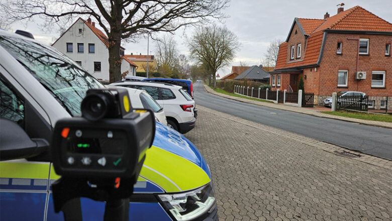 Geschwindigkeitskontrolle vor Garmissener Kindergarten