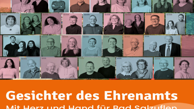 Neue Ausstellung „Gesichter des Ehrenamts“ ist bis Anfang Juli in der Wandelhalle zu sehen