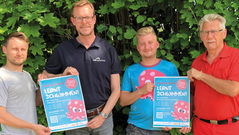 Akteurs-Bündnis „Bad Salzuflen lernt Schwimmen“: Mittlerweile viertes Projekt vom 20. bis 31. Juli