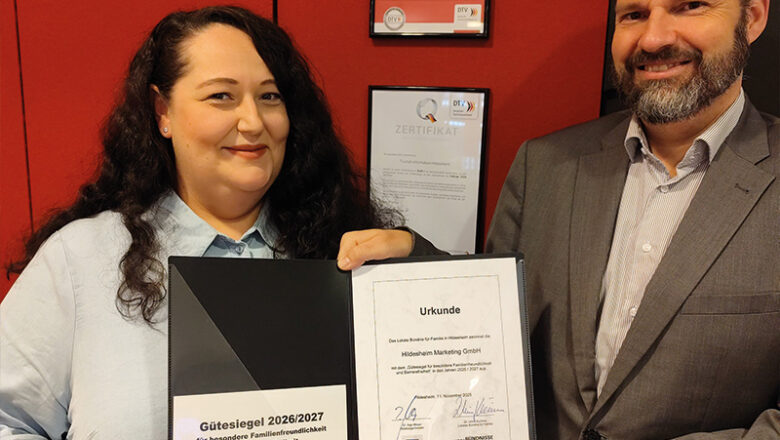 Hildesheim Marketing erhält Gütesiegel für Familienfreundlichkeit und Barrierefreiheit