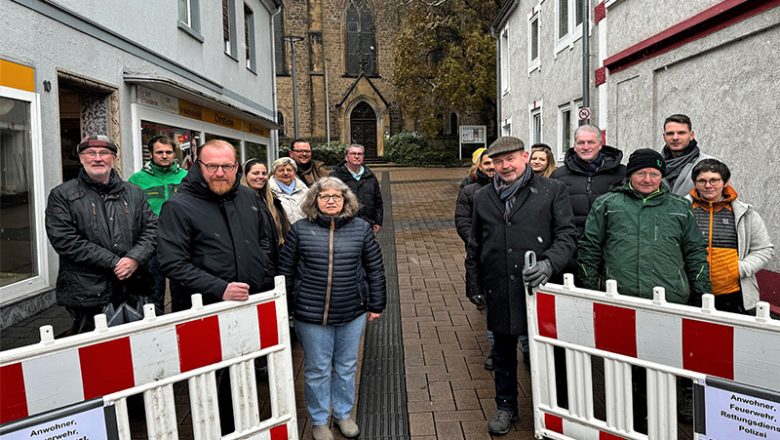 Kirchplatz im Ortsteil Schötmar offiziell eingeweiht