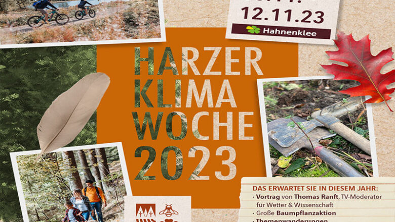 Harzer Klimawoche vom 06. bis 12.11.2023