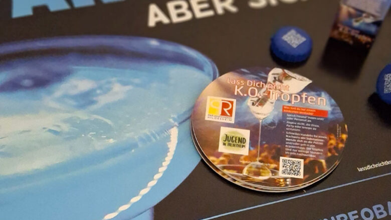 Präventionskampagne „Lass dich nicht K.O.-Tropfen“