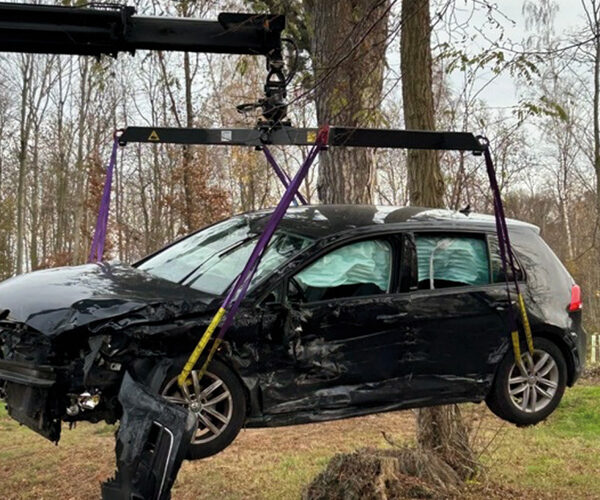 Verkehrsunfall nach Vorfahrtsverstoß