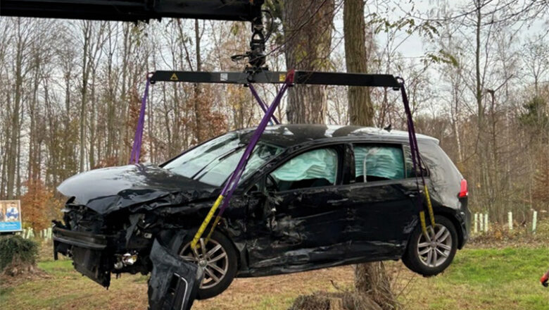 Verkehrsunfall nach Vorfahrtsverstoß