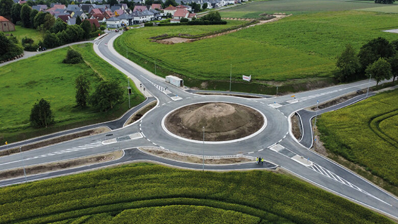 Kreisverkehrsanlage „Lockhauser Straße“ fertiggestellt