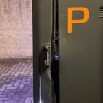 Parkscheinautomat aufgebrochen