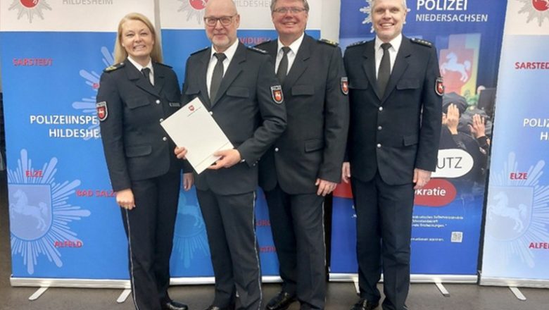 Amtseinführung von Lutz Ike als Leiter des Polizeikommissariats Bad Salzdetfurth