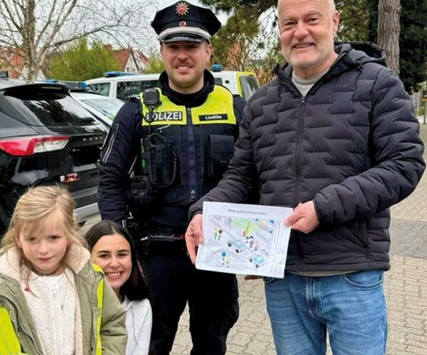 Präventionsaktion zum Abschluss der Verkehrssicherheitswoche