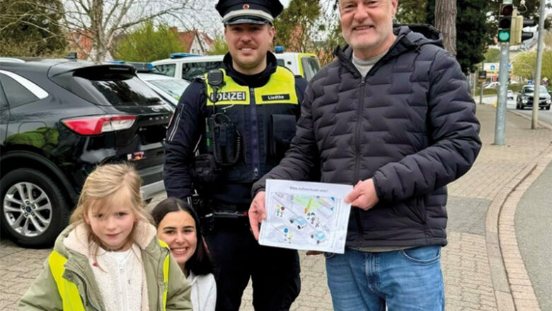 Präventionsaktion zum Abschluss der Verkehrssicherheitswoche