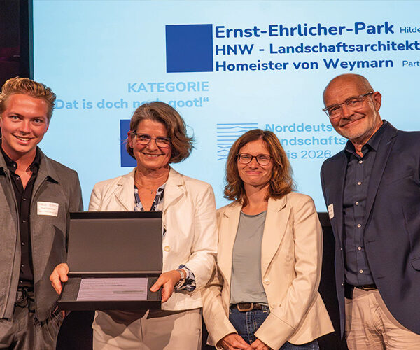 Norddeutscher Landschaftsarchitektur-Preis für Ernst-Ehrlicher-Park