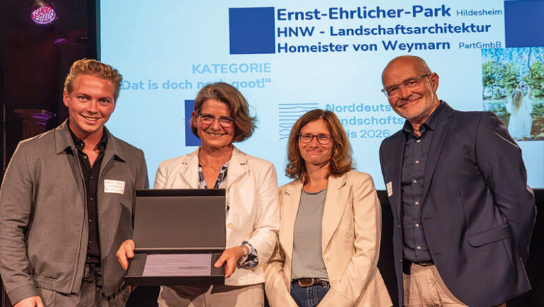 Norddeutscher Landschaftsarchitektur-Preis für Ernst-Ehrlicher-Park