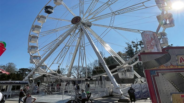 Runde Sache zu Ostern: Riesenrad am Gradierwerk ist Osterhöhepunkt