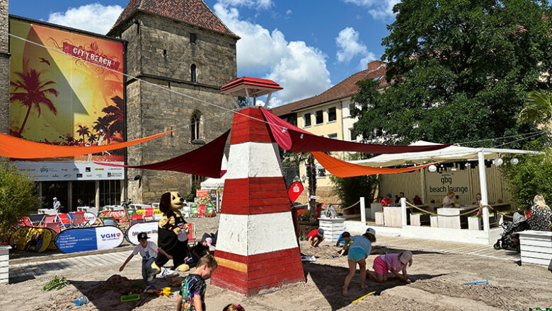 Kreativität im Sand