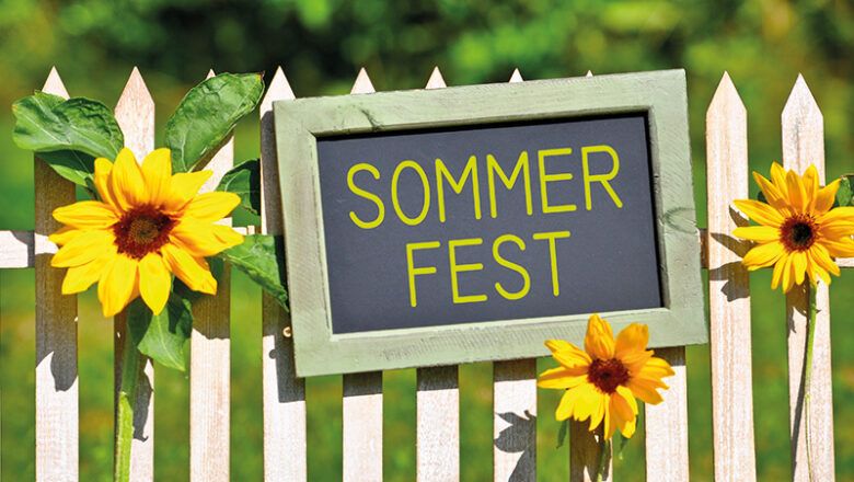 Buntes Sommerfest rund um die Königsberger Straße am Freitagnachmittag