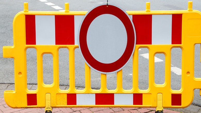Vollsperrung Tiefgarage Markt