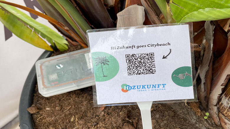 Smarte Sensoren auf dem Citybeach