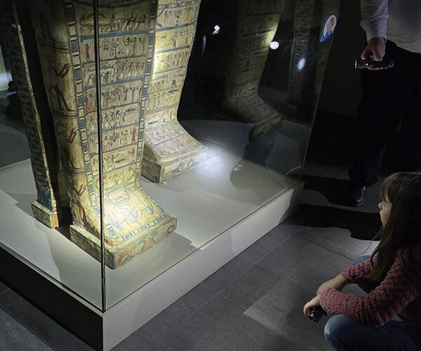 Licht aus und Spot an im alten Ägypten