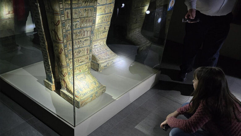 Licht aus und Spot an im alten Ägypten