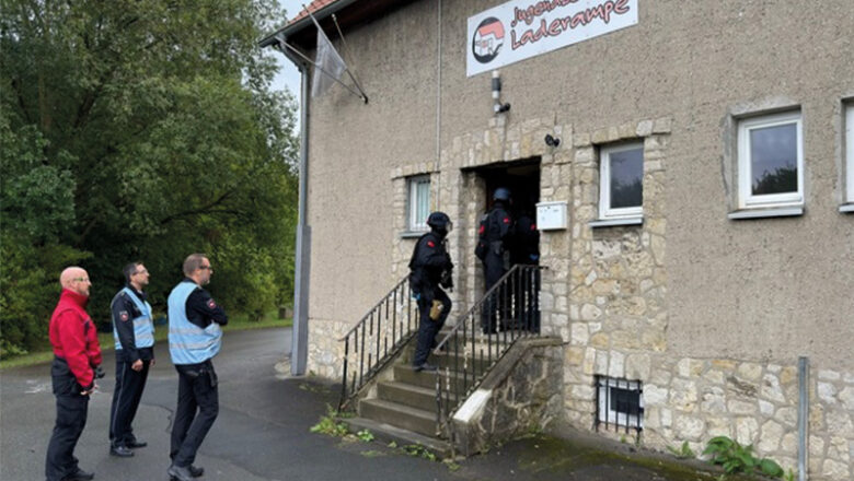 Polizei Hildesheim trainiert in Sibbesse