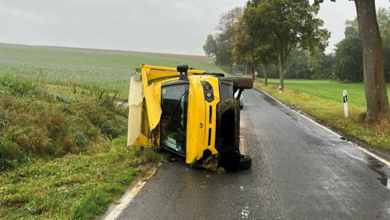 Verkehrsunfall fordert eine leichtverletzte Person