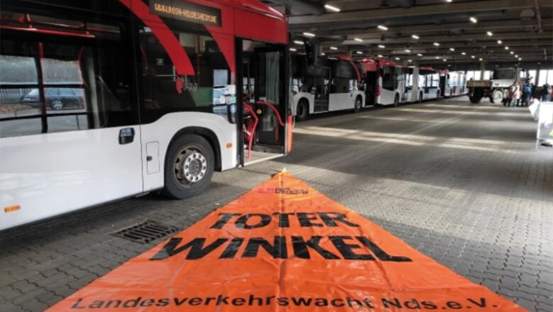 Präventionsaktion „Der tote Winkel“