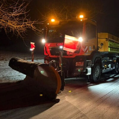 Winterdienst muss wegen Salzmangel eingeschränkt werden