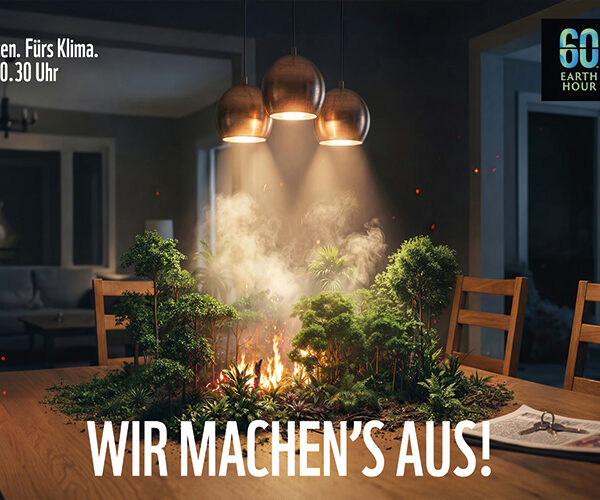 Earth Hour 2026: „Wir machen’s aus!“